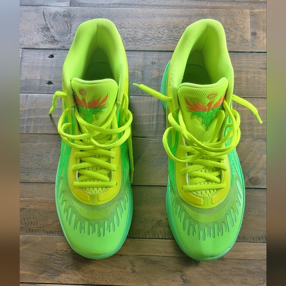 Puma LaMelo Ball MB.02 Nickelodeon Slime EUC - Picture 3 of 5